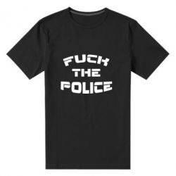 Мужская футболка премиум Fuck The Police К черту полицию - PrintSalon