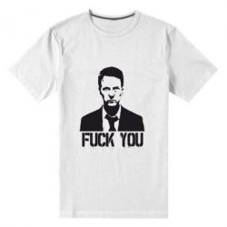 Чоловіча преміум футболка fuck you (бійцівський клуб) - PrintSalon
