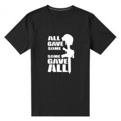Мужская футболка премиум Gave All - PrintSalon