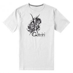 Мужская футболка премиум Gemini (Близнецы) - PrintSalon