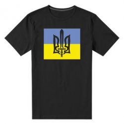 Мужская футболка премиум Герб Правого Сектору - PrintSalon