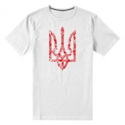 Чоловіча преміум футболка Герб з візерунками - PrintSalon