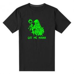 Мужская футболка премиум Giff Me Mana - PrintSalon