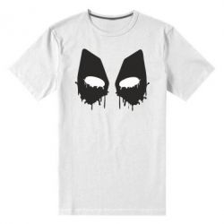 Мужская футболка премиум Глаза Deadpool - PrintSalon
