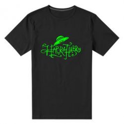 Мужская футболка премиум Habrahabr НЛО - PrintSalon