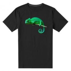 Мужская футболка премиум Хамелеон - PrintSalon