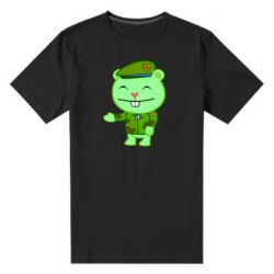 Мужская футболка премиум happy tree friends flippy - PrintSalon