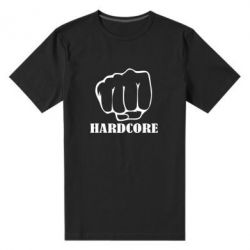 Чоловіча преміум футболка hardcore - PrintSalon