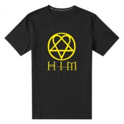 Мужская футболка премиум HIM! - PrintSalon