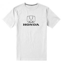Мужская футболка премиум Honda 3D Logo - PrintSalon