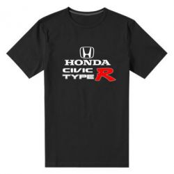 Мужская футболка премиум Honda Civic Type R - PrintSalon
