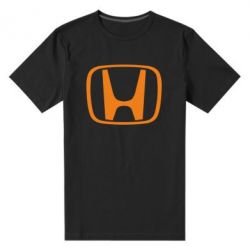 Мужская футболка премиум Honda Logo - PrintSalon