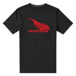 Мужская футболка премиум Honda Skelet - PrintSalon