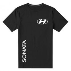 Чоловіча преміум футболка Hyundai Sonata - PrintSalon