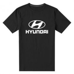 Мужская футболка премиум HYUNDAI - PrintSalon