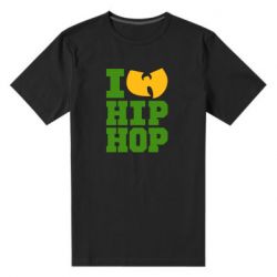 Чоловіча преміум футболка I love Hip-hop Wu-Tang - PrintSalon