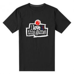 Чоловіча преміум футболка I love this Game