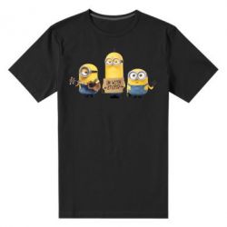 Мужская футболка премиум I'm with stupid - PrintSalon