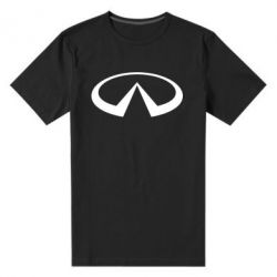 Чоловіча преміум футболка Infiniti logo - PrintSalon
