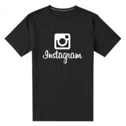 Мужская футболка премиум Instagram - PrintSalon