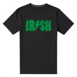 Чоловіча преміум футболка Irish AC/DC - PrintSalon