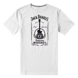 Мужская футболка премиум Jack Daniel's Guitar - PrintSalon