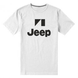 Мужская футболка премиум Jeep Logo - PrintSalon