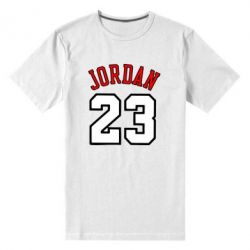 Мужская футболка премиум Jordan 23 - PrintSalon