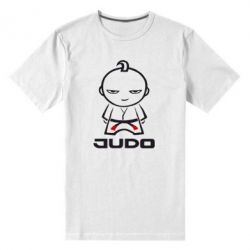 Мужская футболка премиум Judo Fighter - PrintSalon