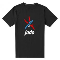 Мужская футболка премиум Judo Logo - PrintSalon