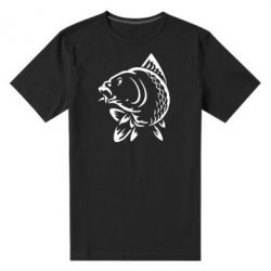 Мужская футболка премиум Карп - PrintSalon