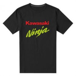 Мужская футболка премиум Kawasaki Ninja - PrintSalon