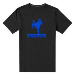 Чоловіча преміум футболка Kickboxing Fighter - PrintSalon