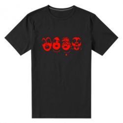 Мужская футболка премиум KiSS - PrintSalon