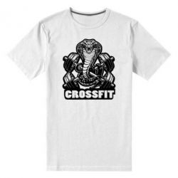 Мужская футболка премиум Кобра CrossFit - PrintSalon