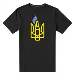 Мужская футболка премиум Коктейль Молотова - PrintSalon