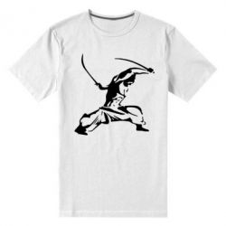 Мужская футболка премиум Козак з шаблями - PrintSalon