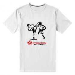 Чоловіча преміум футболка Kyokushin Full Contact - PrintSalon