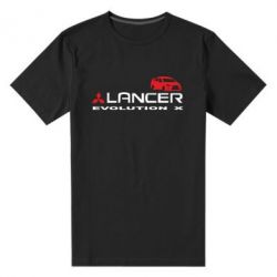 Мужская футболка премиум Lancer Evolution X - PrintSalon