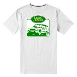 Мужская футболка премиум Land Rover - PrintSalon