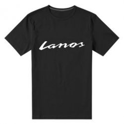 Мужская футболка премиум Lanos Logo - PrintSalon