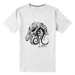 Мужская футболка премиум Leo (Лев) - PrintSalon