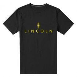 Мужская футболка премиум Lincoln logo - PrintSalon