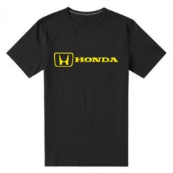 Мужская футболка премиум Логотип Honda - PrintSalon