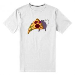 Мужская футболка премиум Love Pizza 2 - PrintSalon