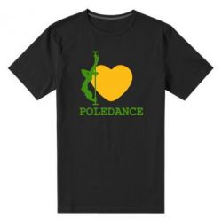 Мужская футболка премиум Love Pole Dance - PrintSalon