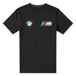 Мужская футболка премиум M POWER 3D Logo - PrintSalon