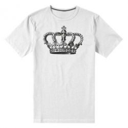 Мужская футболка премиум Массивная корона - PrintSalon