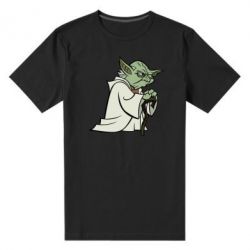 Мужская футболка премиум Master Yoda - PrintSalon