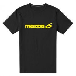 Мужская футболка премиум Mazda 6 - PrintSalon